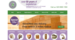 Desktop Screenshot of chandlers-ford-timber.com